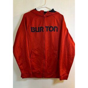 Burton‎ Red Full Siz Hoodie (medium)
